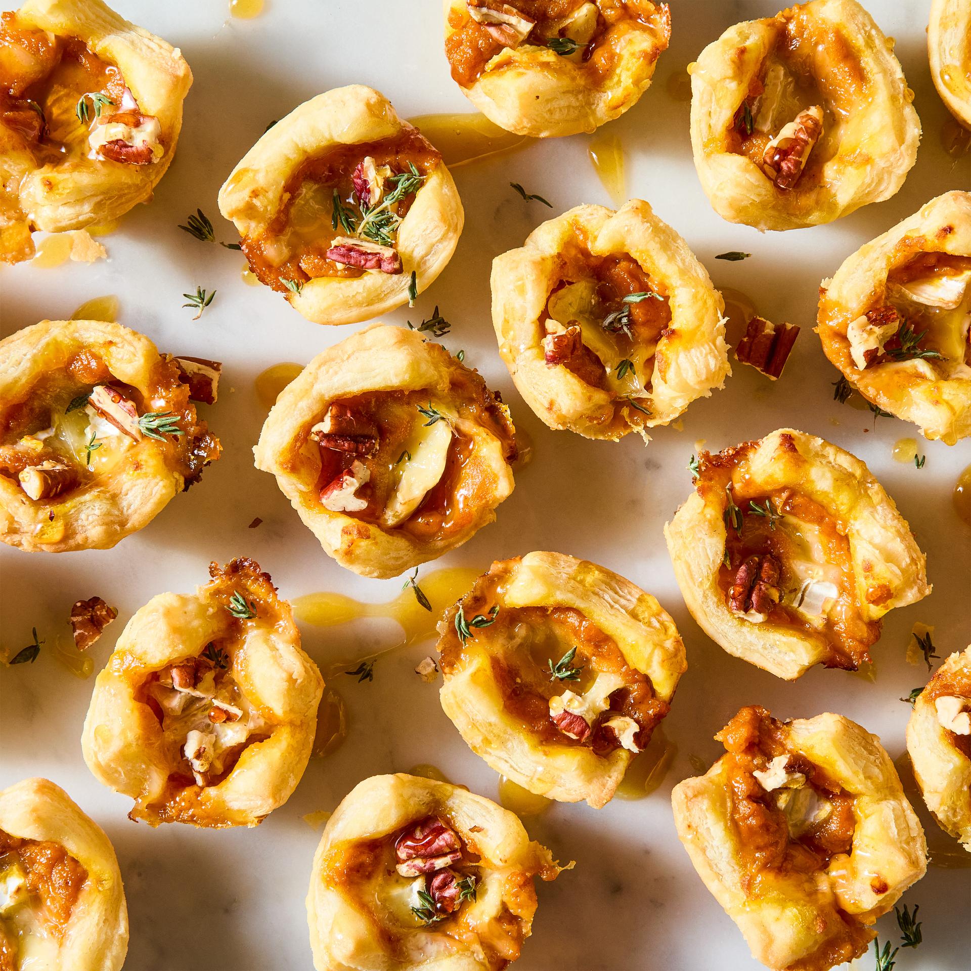 Pumpkin Spice Hot Honey Brie Bites Pumpkin Spice Hot Honey Brie Bites