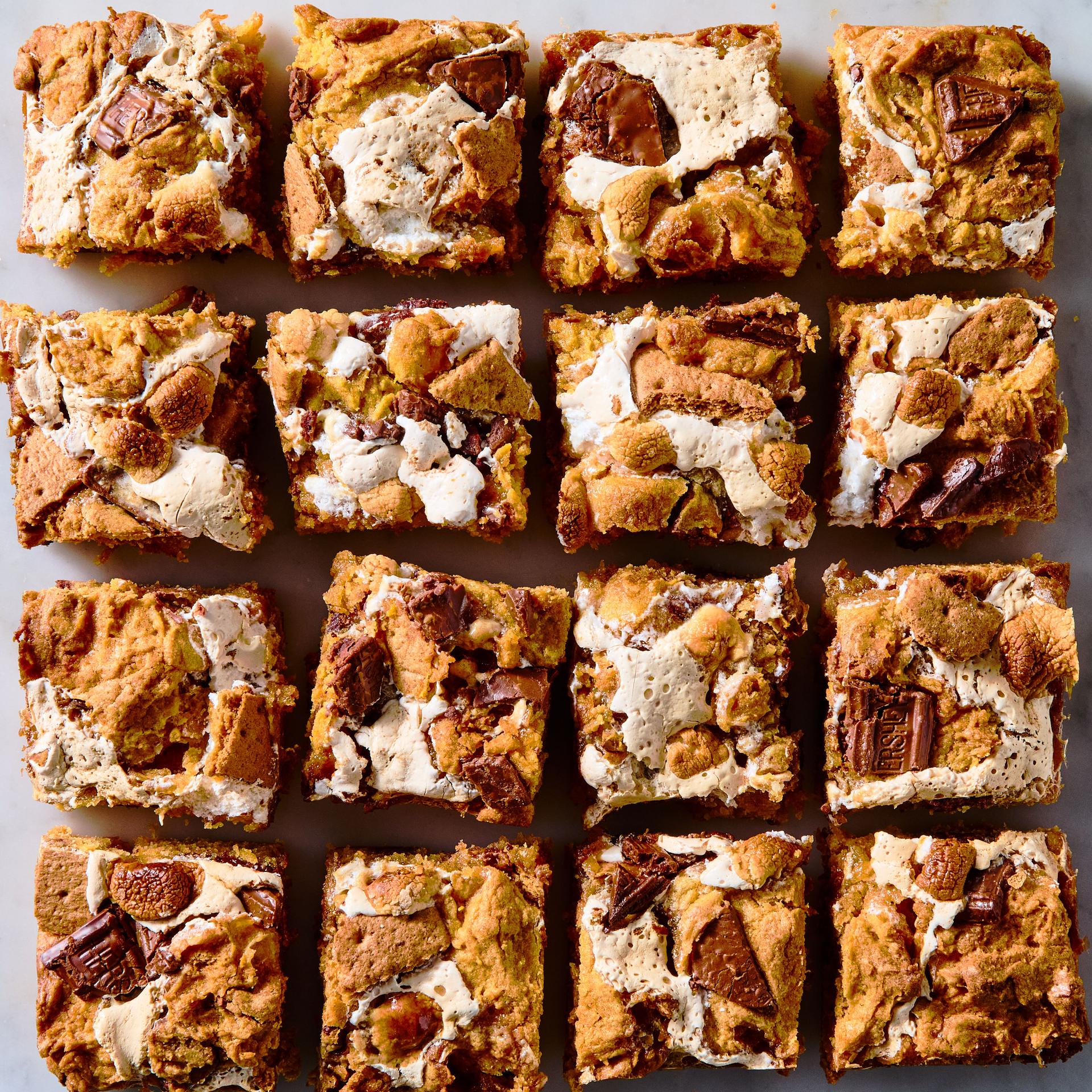 Pumpkin S’mores Bars Pumpkin S’mores Bars