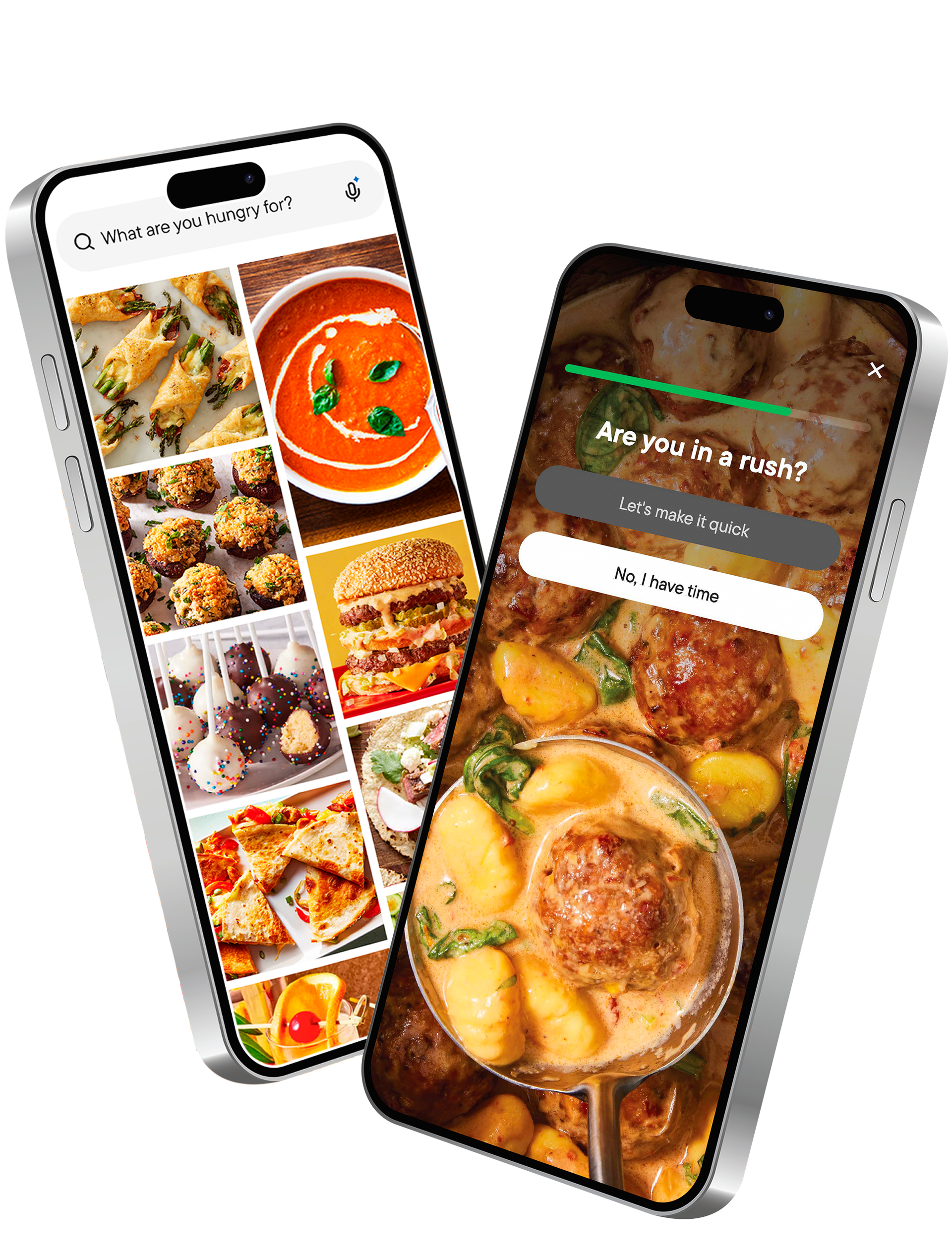 Delish App interface