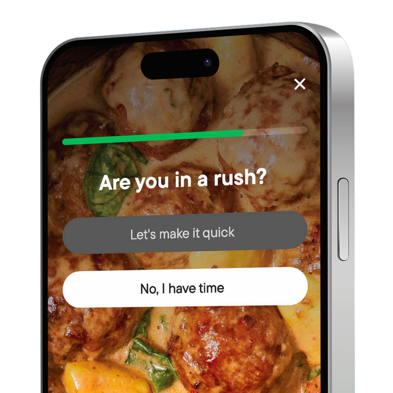 Delish App interface