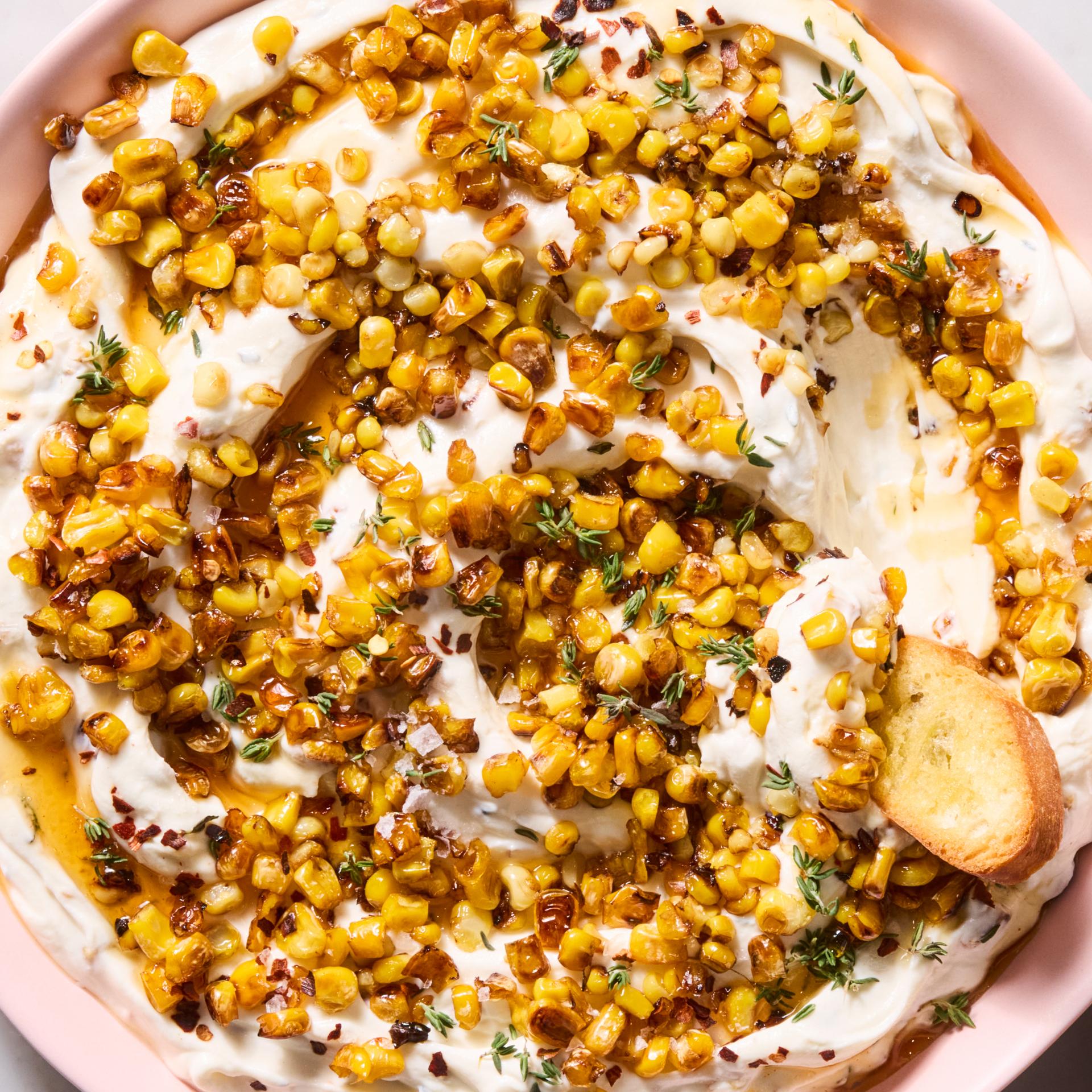 Whipped Ricotta Corn Dip