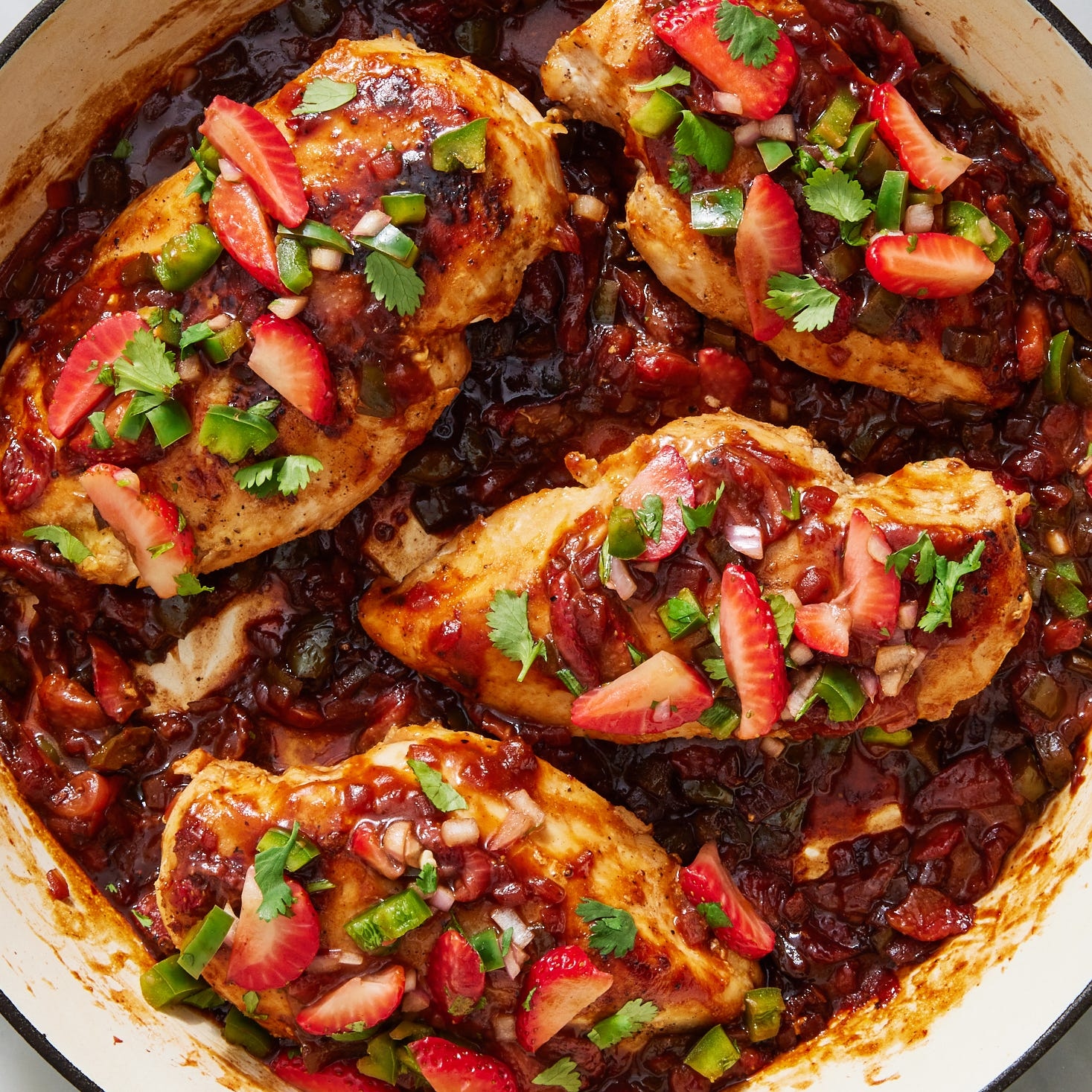 Strawberry-Jalapeño Chicken