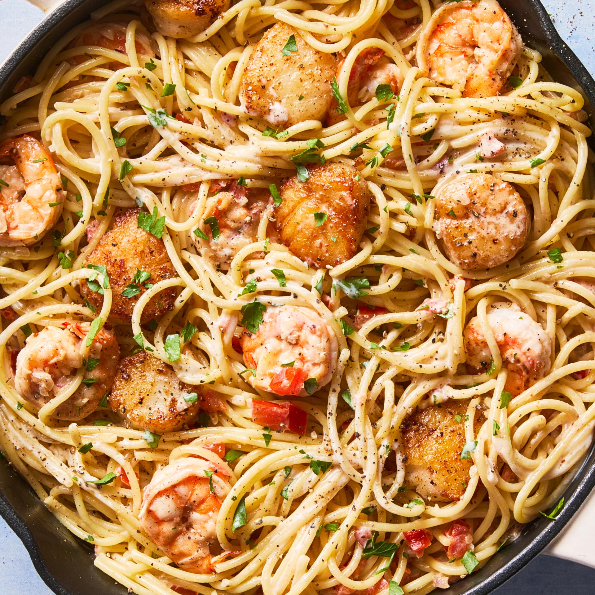 Seafood Spaghetti Seafood Spaghetti