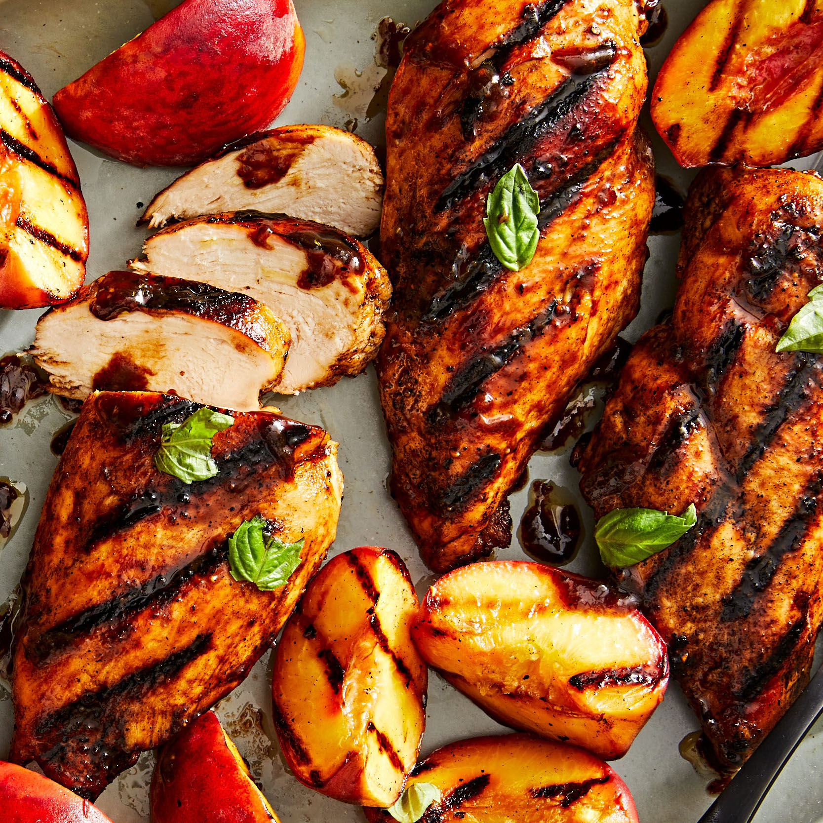 Peach Balsamic Grilled Chicken Peach Balsamic Grilled Chicken