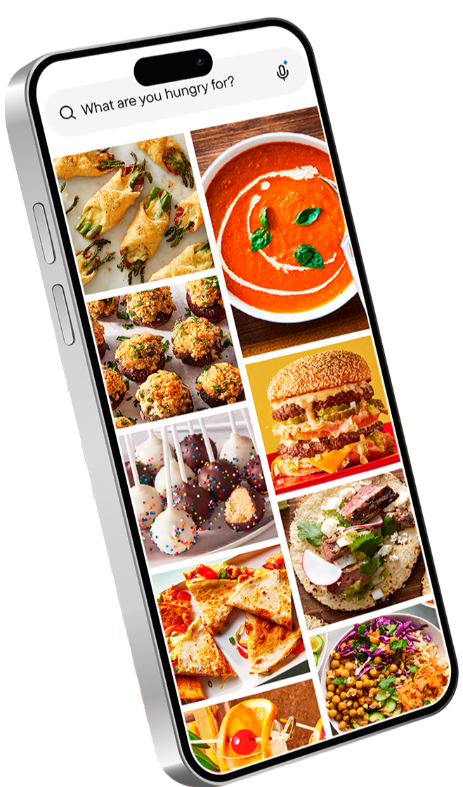 Delish App interface
