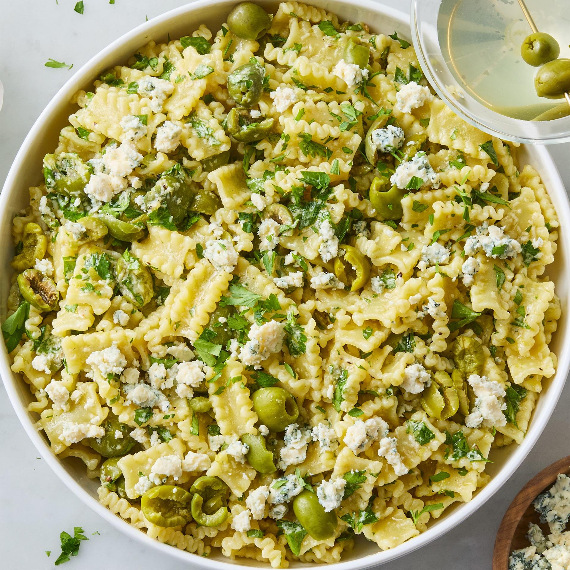 Dirty Martini Pasta Salad Dirty Martini Pasta Salad