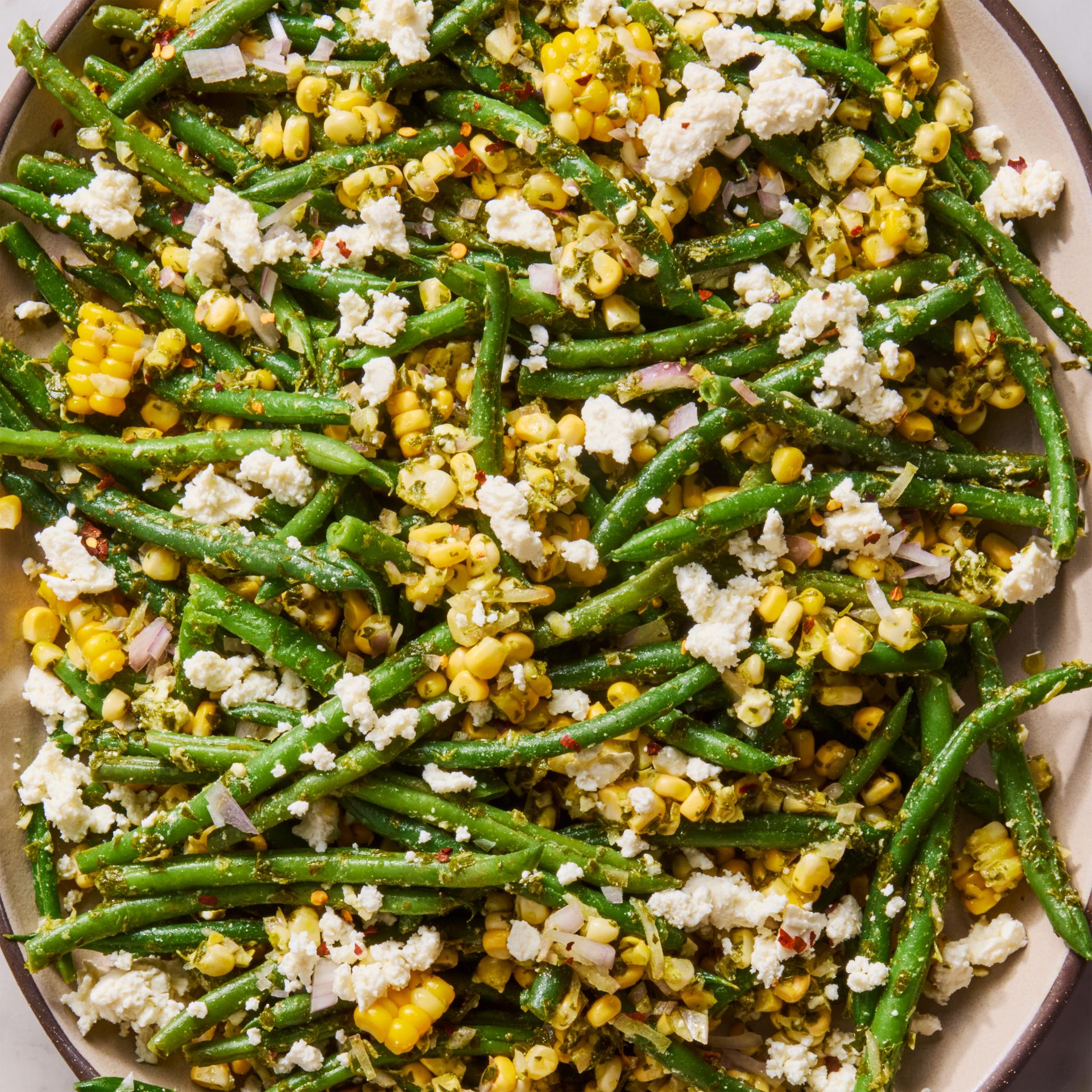 Chimichurri Green Bean Salad