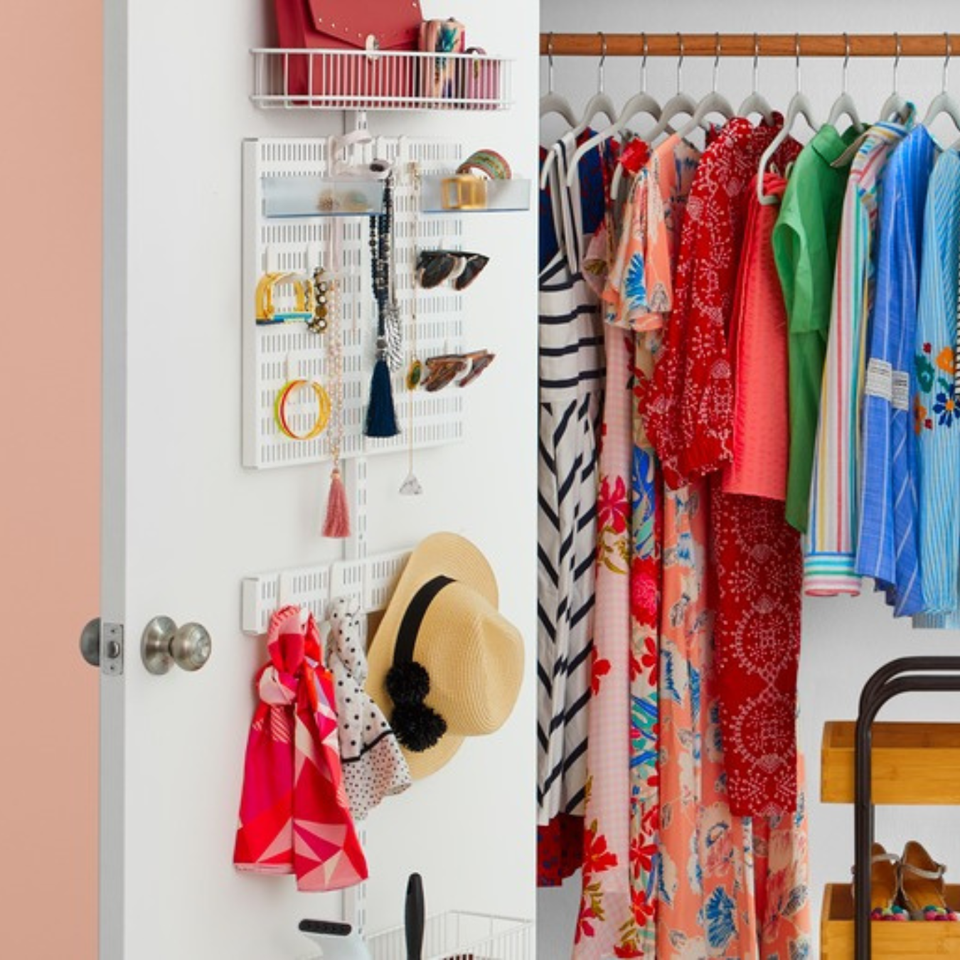 Closet DIY decorating project
