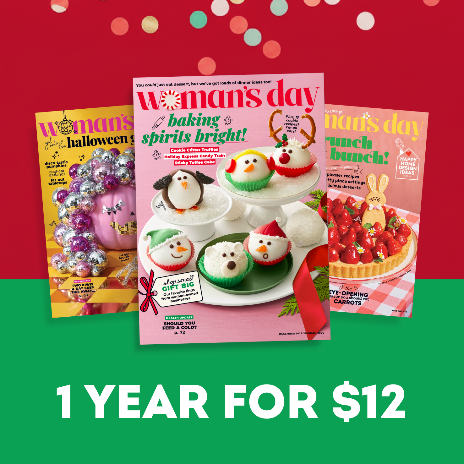 Womans Day Magazine - 1 year of print + digital mag access