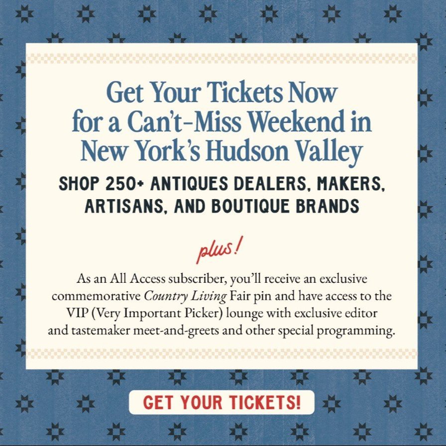 Join us at the Country Living Fair