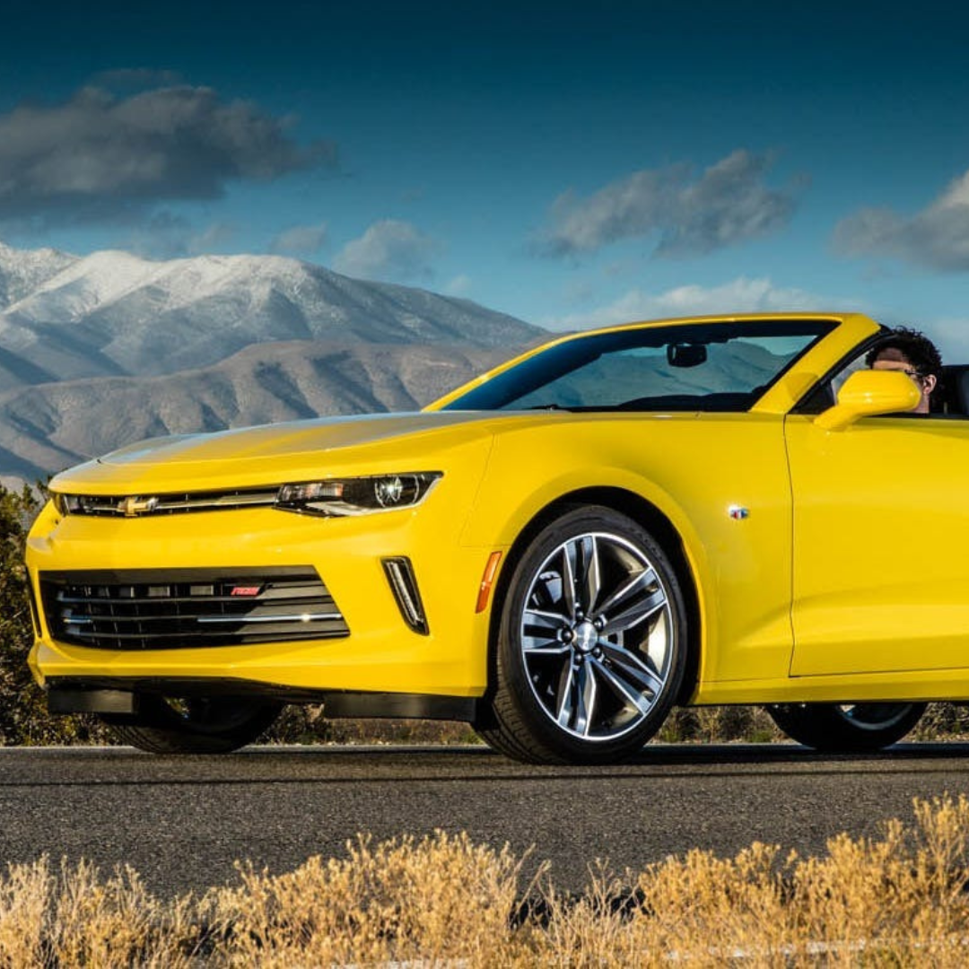The sixth-gen Chevrolet Camaro convertible