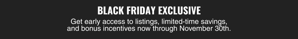 Black Friday Exclusive