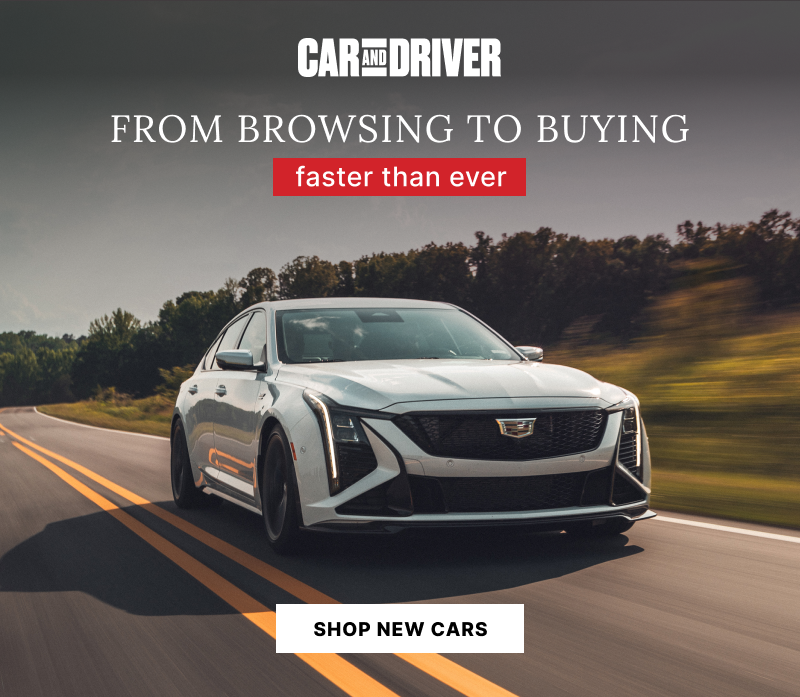 Car and Driver - From browsing to buying - faster than ever - shop new cars