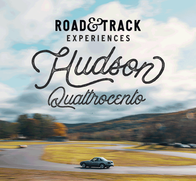 Road & Track Experiences; Hudson Quattrocento