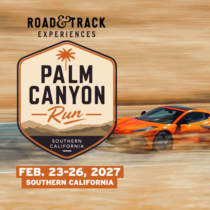 Road & Track Experiences - Palm Canyon Run, Feb 23-26, 2027