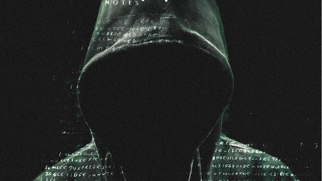 hooded head with no face