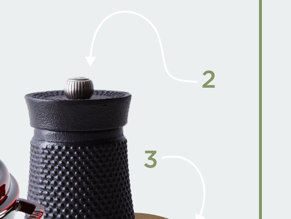 Cast Iron Pepper Mill