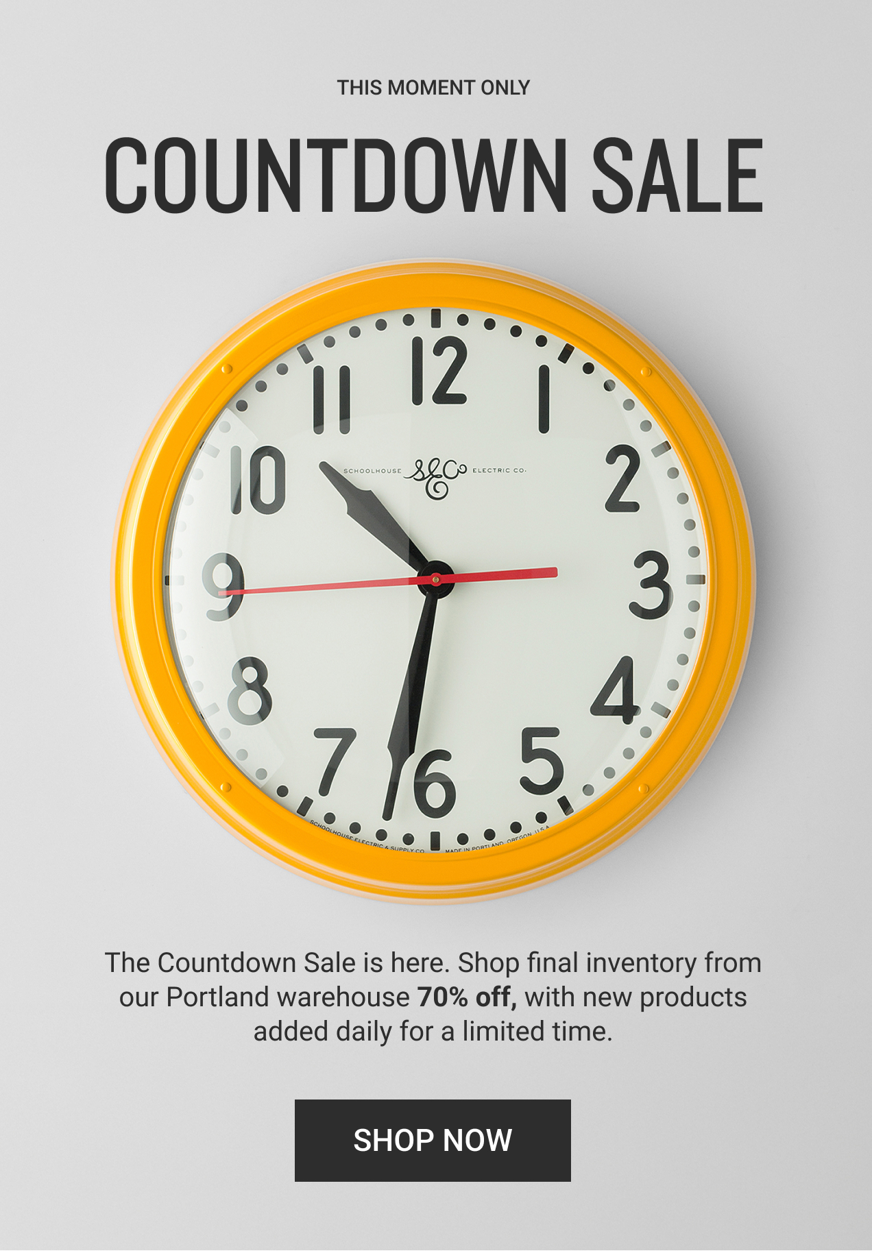 Countdown Sale 