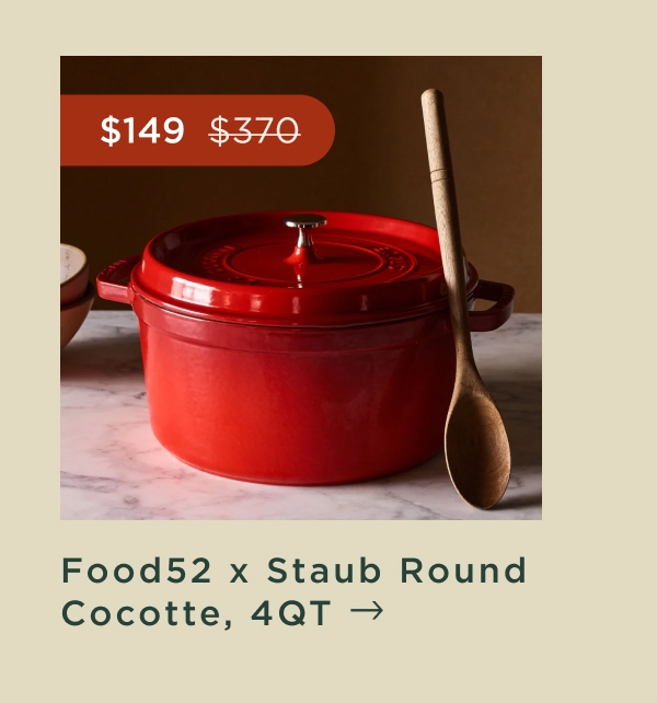 Food52 x Staub Round Cocotte, 4QT