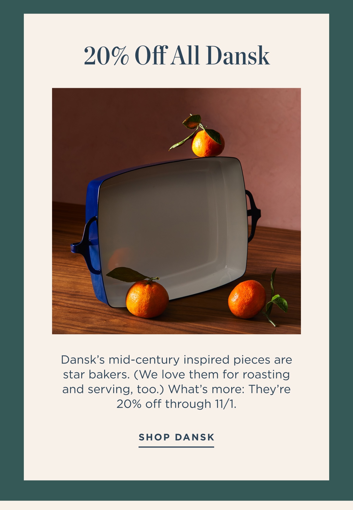 20% Off All Dansk