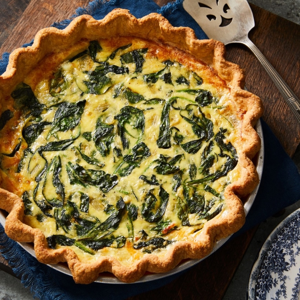 Spinach Quiche 