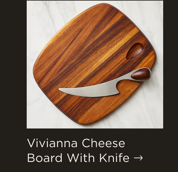 Vivianna Cheese Board with Knife