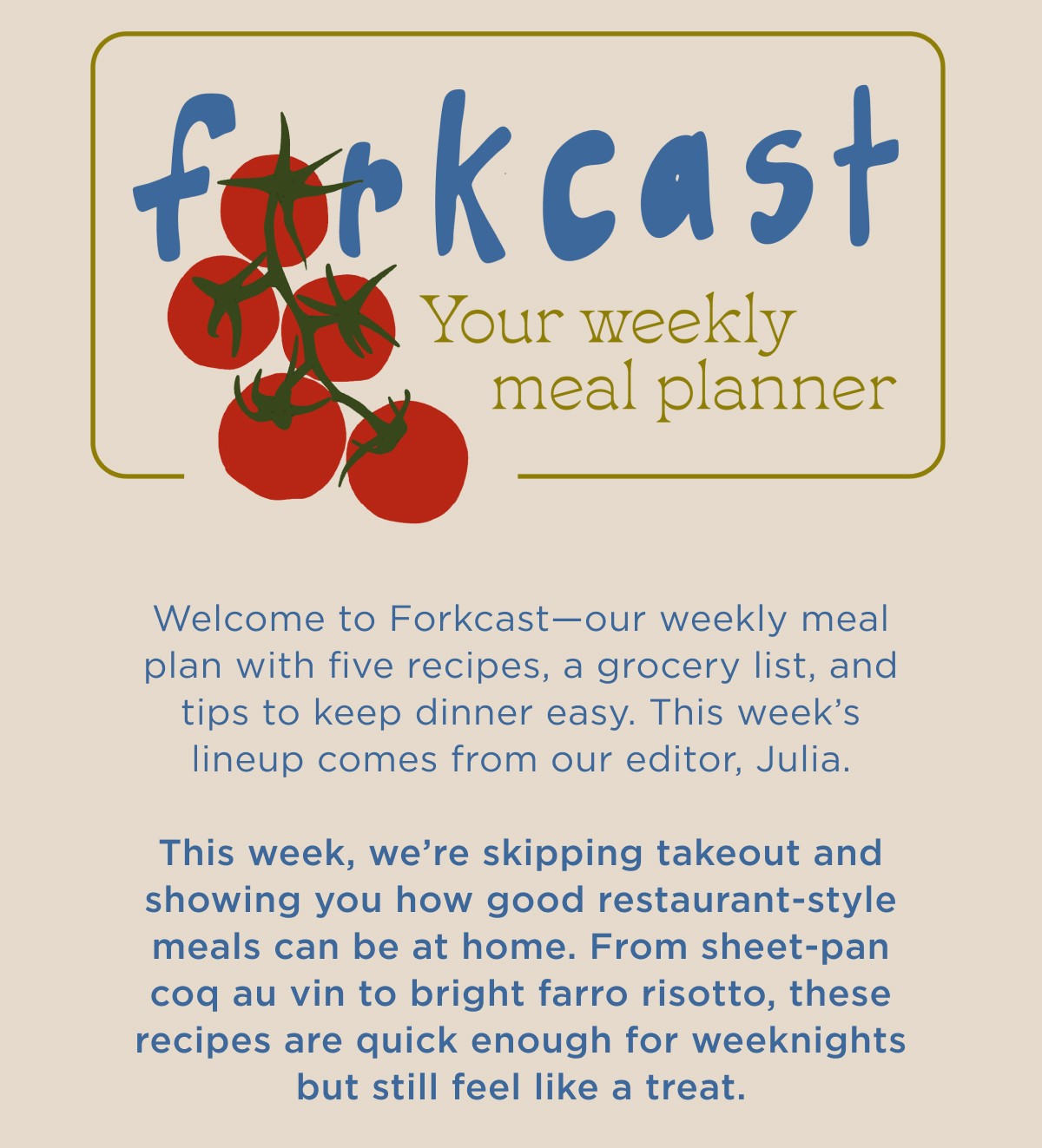 Forkcast
