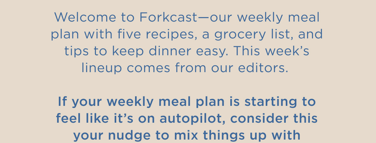 Forkcast