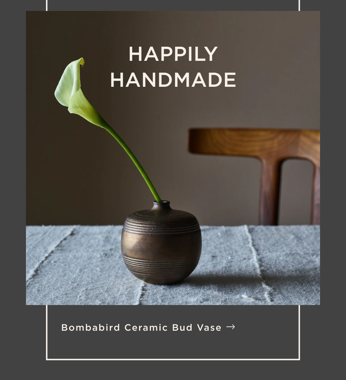 Bombabird Ceramic Bud Vase