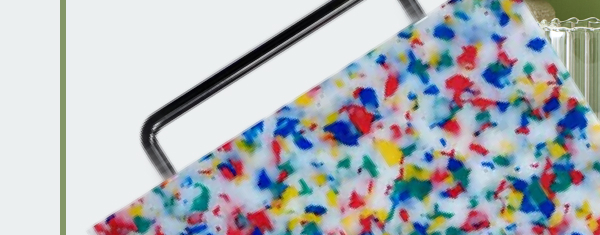 Multicolor Plastic Cutting Board