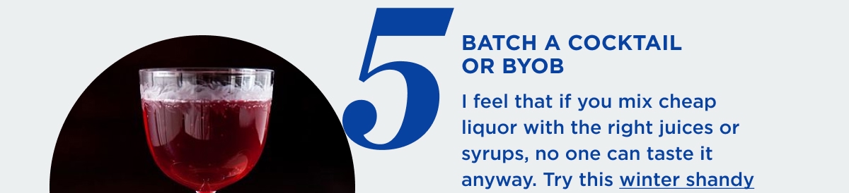 Batch A Cocktail or BYOB