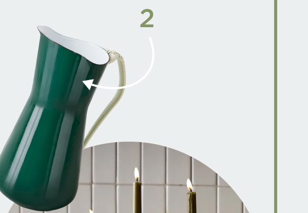 Købenstyle Wrapped Handle Water Pitcher