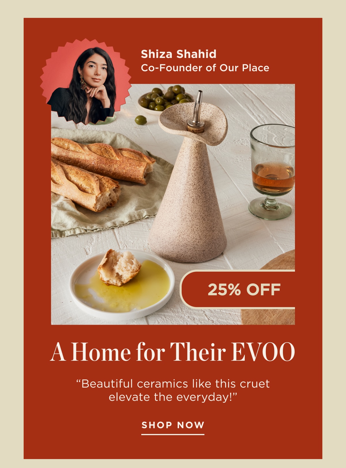 A Home for Their EVOO