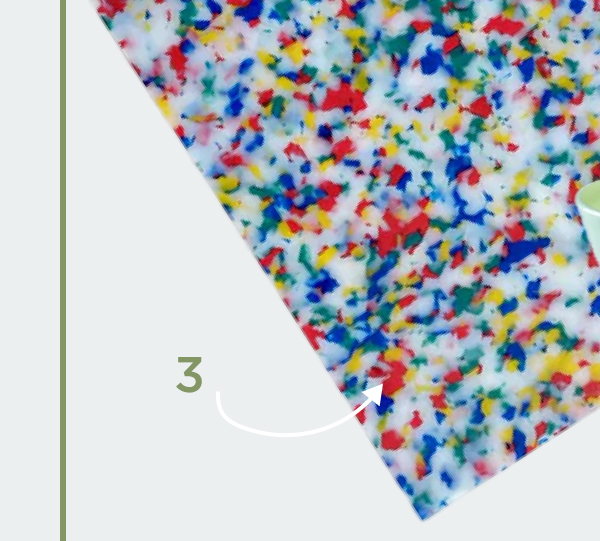 Multicolor Plastic Cutting Board