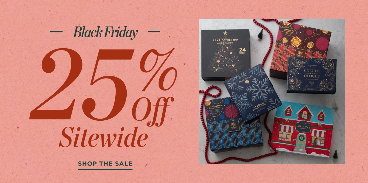 25% Off Sitewide 