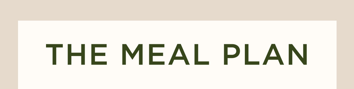 The Meal Plan