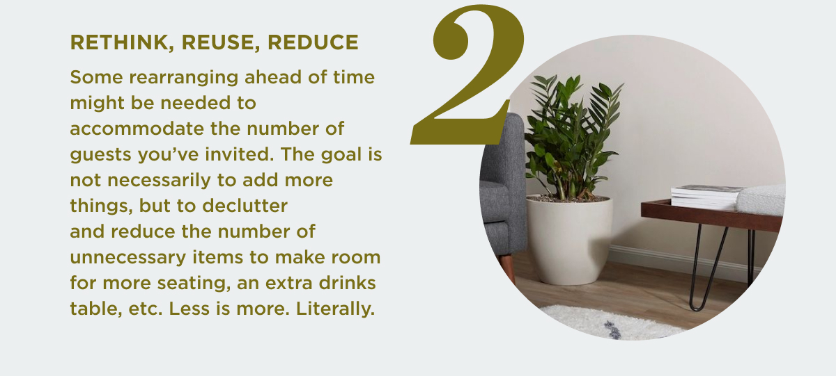 Rethink, Reuse, Reduce