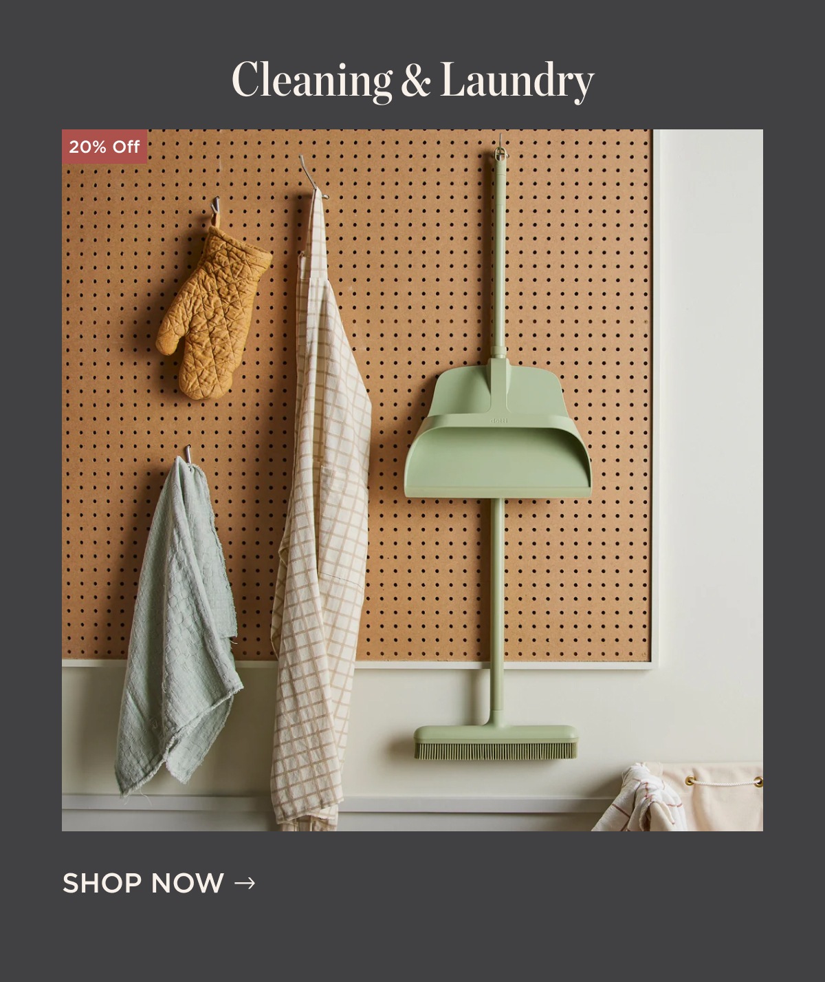 Shop Cleaning and Laundry