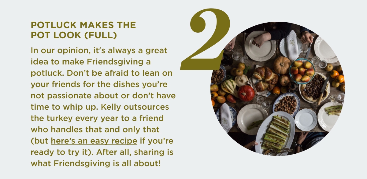 Potluck Makes the Pot Look (Full)