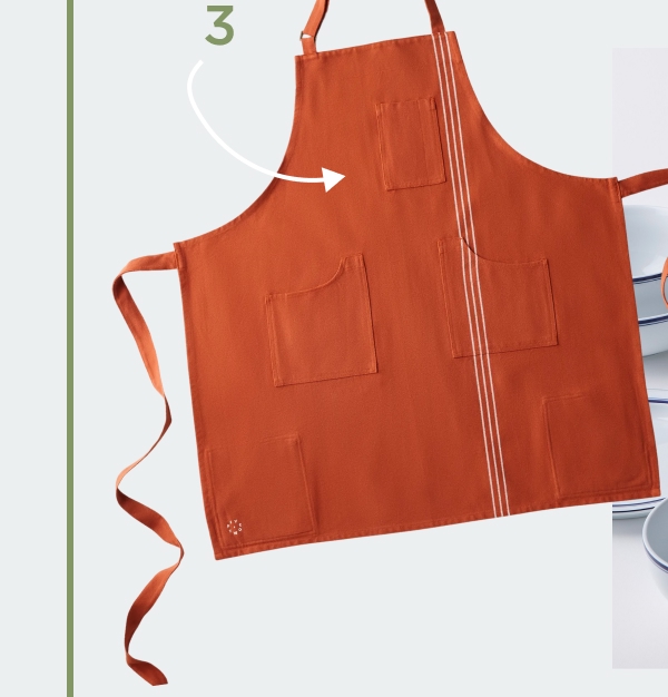 Five Two Ultimate Apron with Built-In Pot Holders
