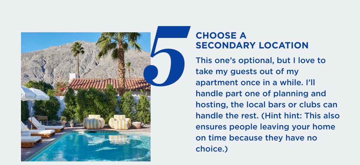 Choose a Secondary Location