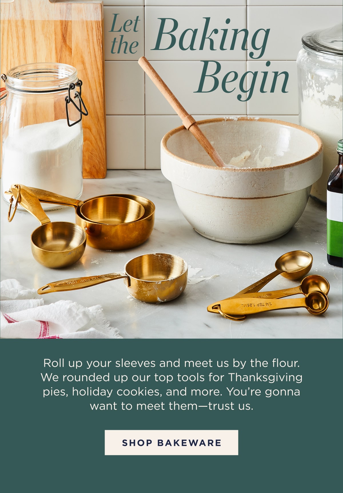 Let the Baking Begin