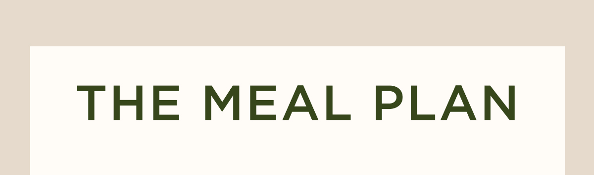 The Meal Plan