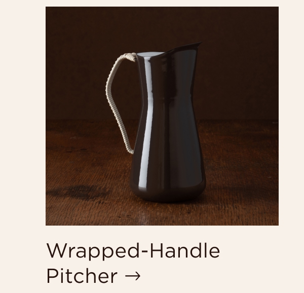 Wrapped-Handle Pitcher