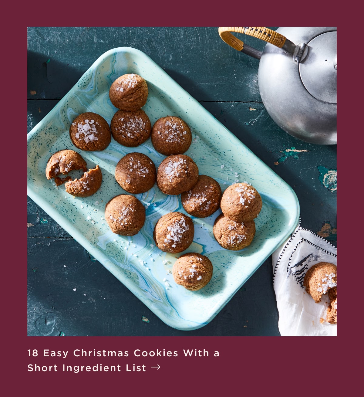 18 Easy Christmas Cookies With A Short Ingredient List