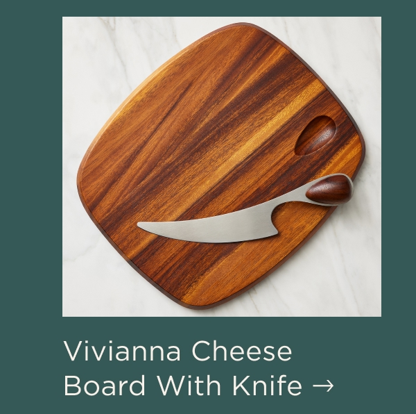 Vivianna Cheese Board with Knife