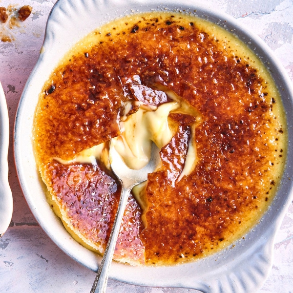 Orange & Rosemary Crème Brûlée