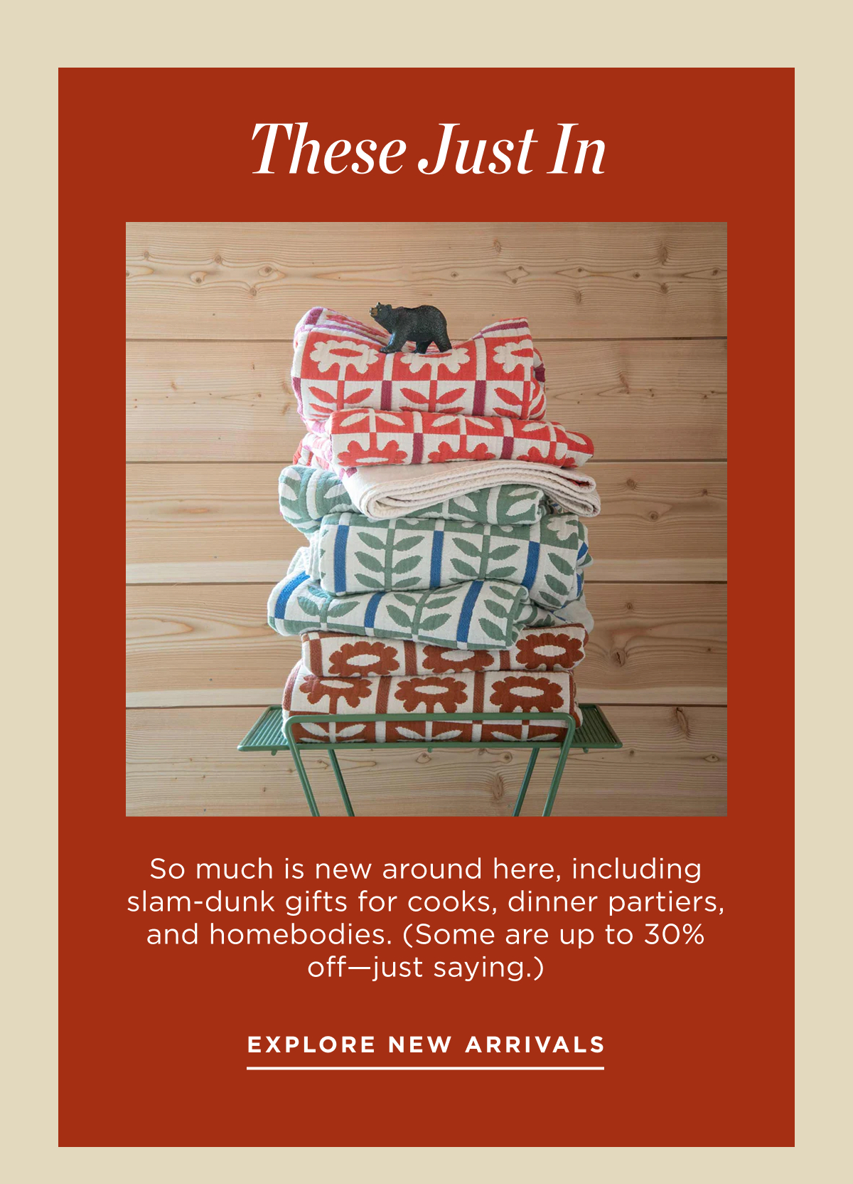 Explore New Arrivals