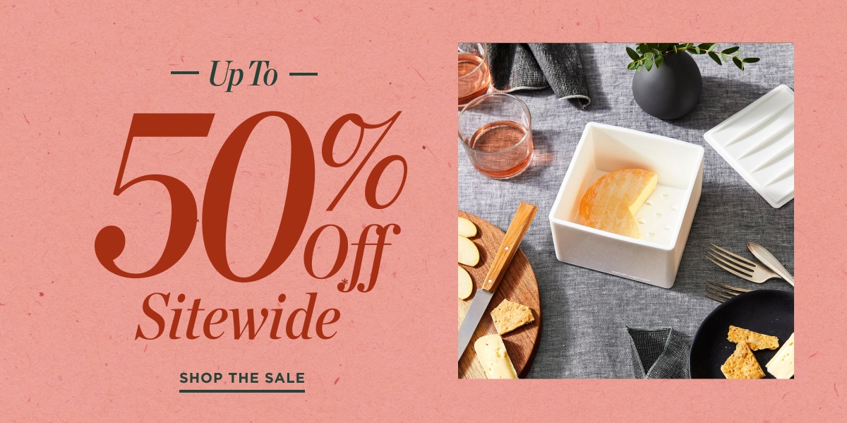 Up to 50% Off Sitewide 