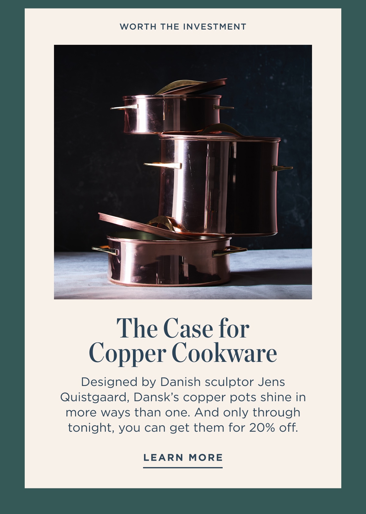 The Case for Copper Cookware